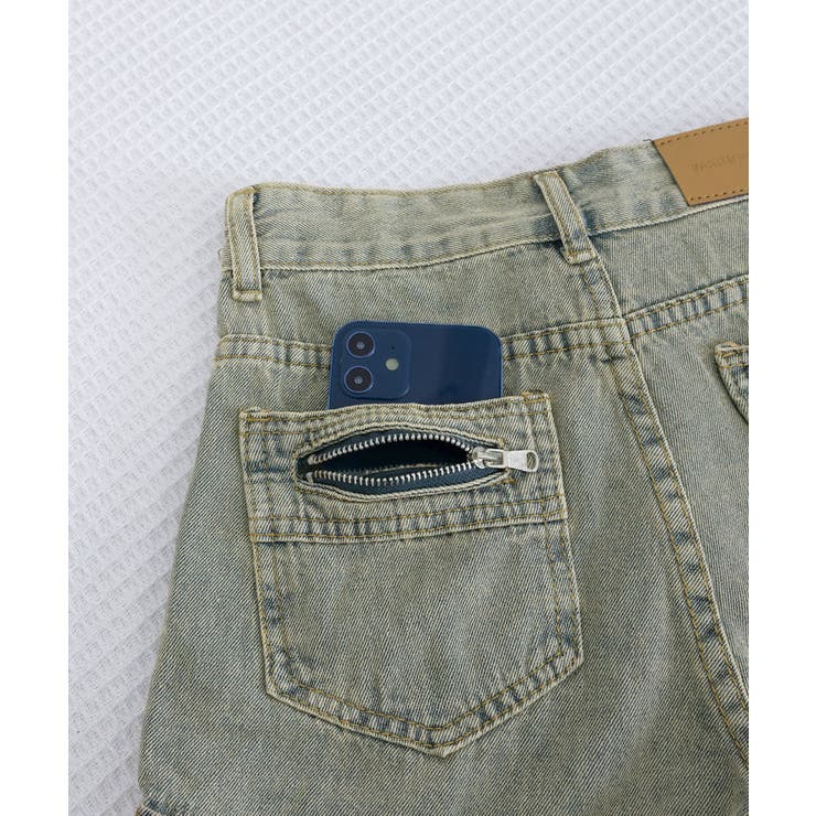 ウォッシュデニムショートパンツレディース | SUNSHINE CLOSET | 詳細画像20 