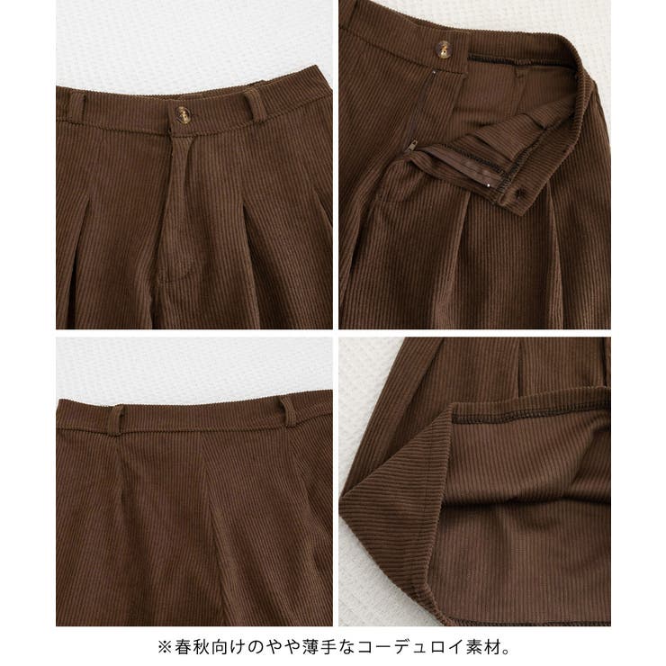コーデュロイ ショートパンツ レディース | SUNSHINE CLOSET | 詳細画像19 