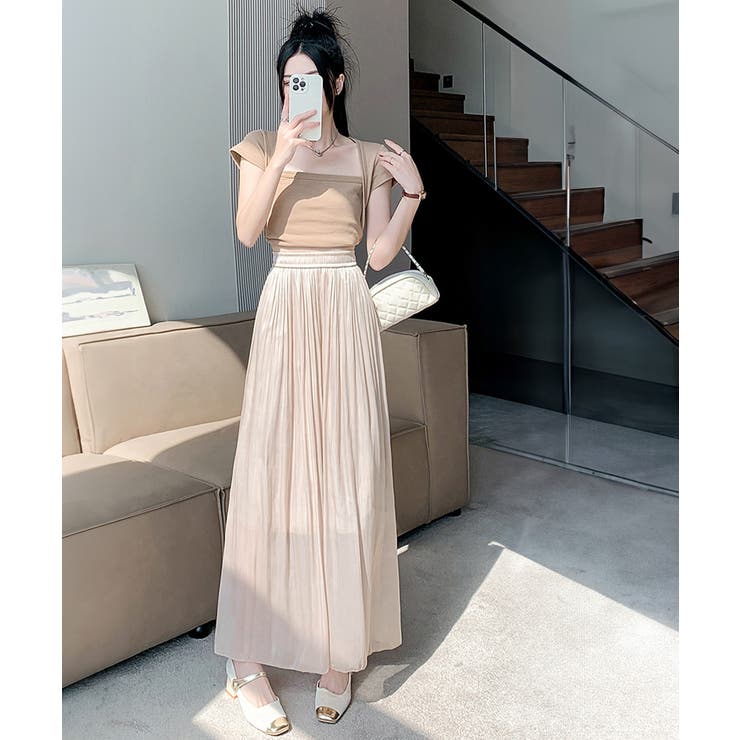 シアーワイドパンツ 冷感キュロットパンツ | SUNSHINE CLOSET | 詳細画像12 