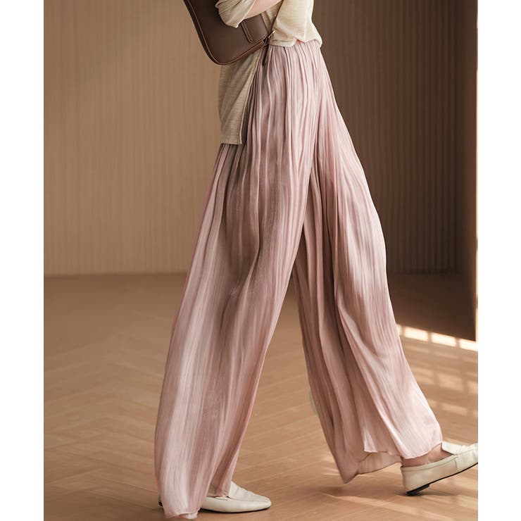 シアーワイドパンツ 冷感キュロットパンツ | SUNSHINE CLOSET | 詳細画像30 