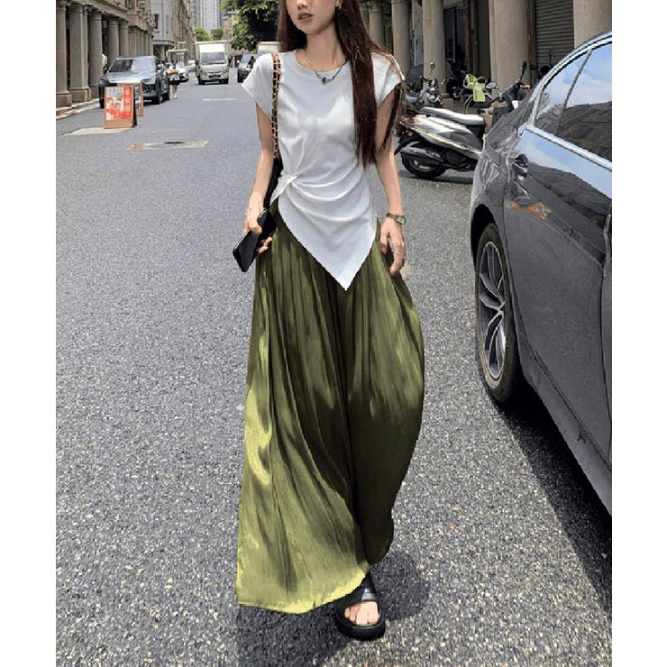 シアーワイドパンツ 冷感キュロットパンツ | SUNSHINE CLOSET | 詳細画像35 