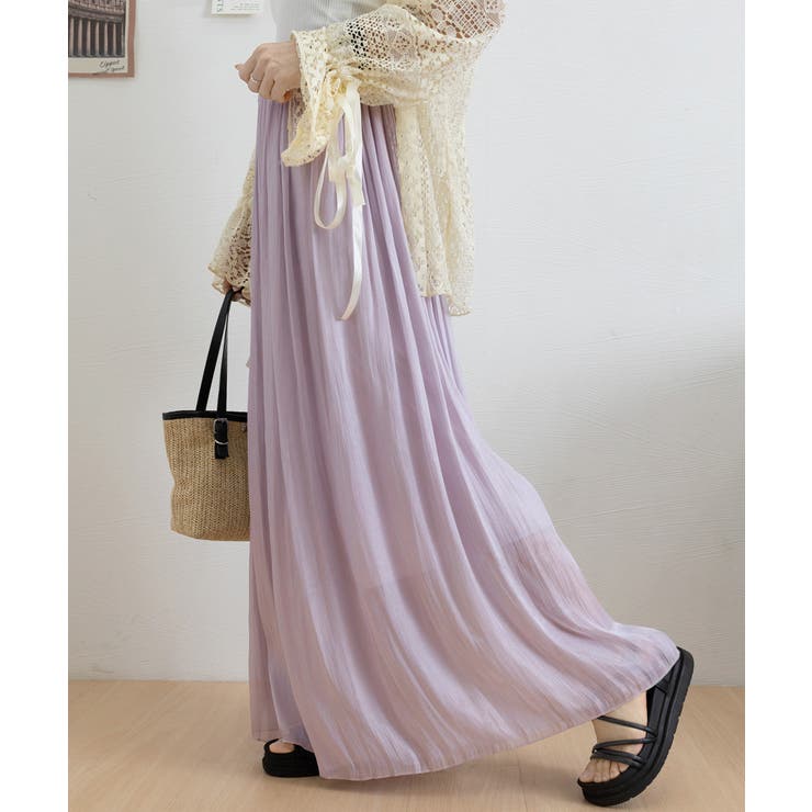 シアーワイドパンツ 冷感キュロットパンツ | SUNSHINE CLOSET | 詳細画像40 