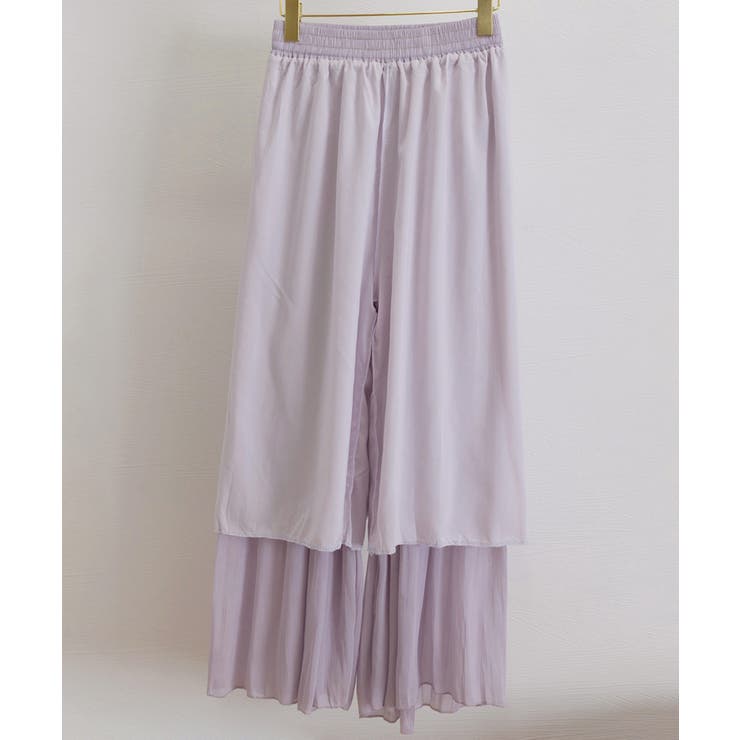 シアーワイドパンツ 冷感キュロットパンツ | SUNSHINE CLOSET | 詳細画像50 