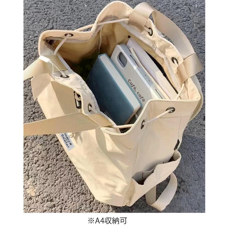 ナイロンリュック 巾着トートバッグ韓国風 | SUNSHINE CLOSET | 詳細画像13 