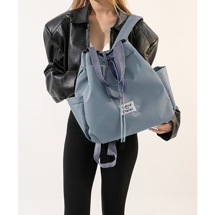 ナイロンリュック 巾着トートバッグ韓国風 | SUNSHINE CLOSET | 詳細画像14 