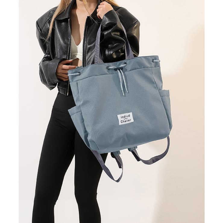 ナイロンリュック 巾着トートバッグ韓国風 | SUNSHINE CLOSET | 詳細画像15 