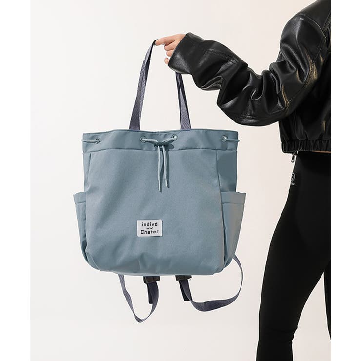 ナイロンリュック 巾着トートバッグ韓国風 | SUNSHINE CLOSET | 詳細画像16 