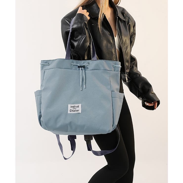 ナイロンリュック 巾着トートバッグ韓国風 | SUNSHINE CLOSET | 詳細画像17 