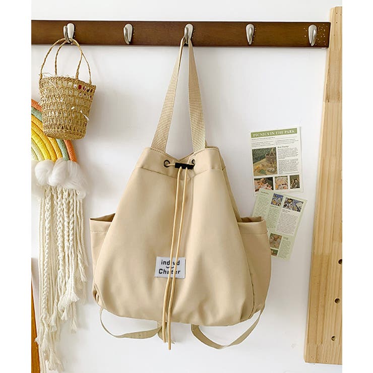 ナイロンリュック 巾着トートバッグ韓国風 | SUNSHINE CLOSET | 詳細画像19 