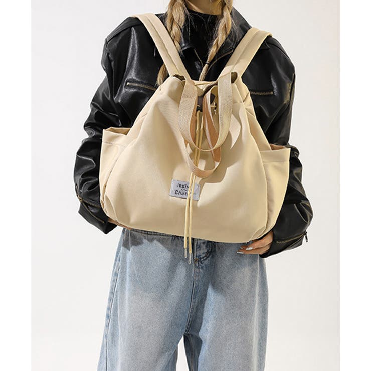 ナイロンリュック 巾着トートバッグ韓国風 | SUNSHINE CLOSET | 詳細画像2 