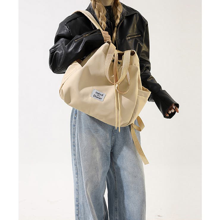 ナイロンリュック 巾着トートバッグ韓国風 | SUNSHINE CLOSET | 詳細画像3 