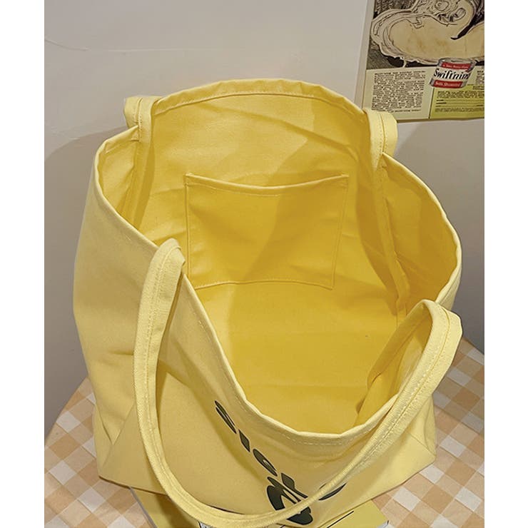 大容量キャンバストートバッグ肩掛けバッグ | SUNSHINE CLOSET | 詳細画像21 