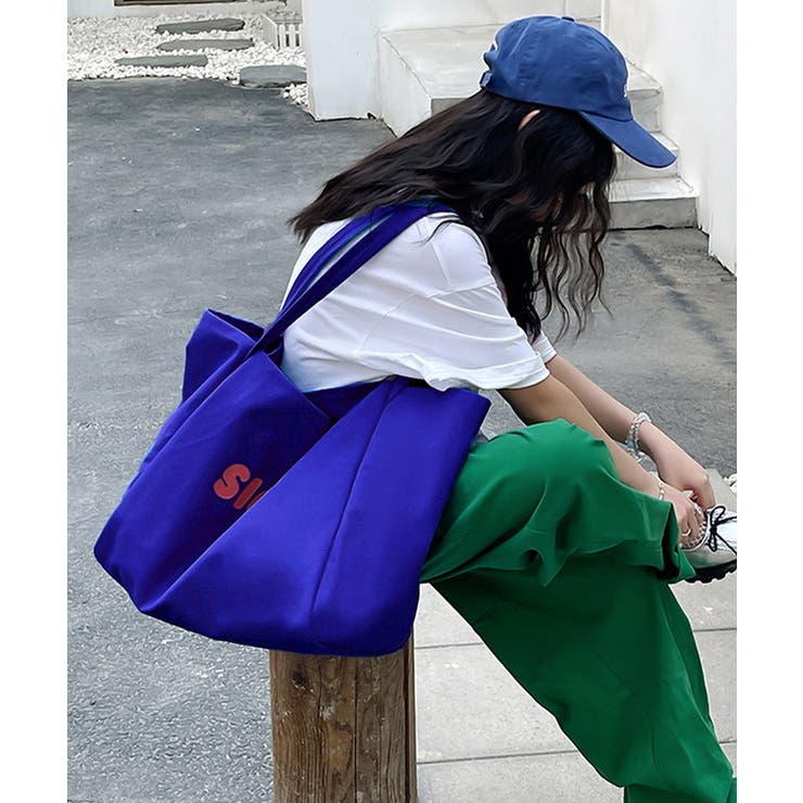 大容量キャンバストートバッグ肩掛けバッグ | SUNSHINE CLOSET | 詳細画像3 