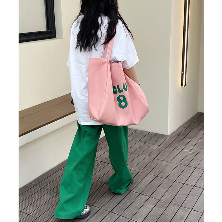 大容量キャンバストートバッグ肩掛けバッグ | SUNSHINE CLOSET | 詳細画像6 