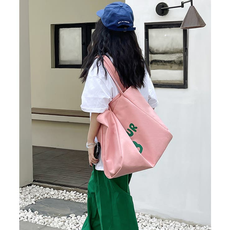 大容量キャンバストートバッグ肩掛けバッグ | SUNSHINE CLOSET | 詳細画像9 