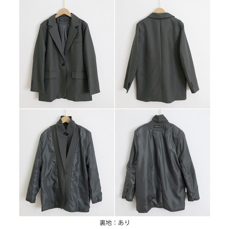 1つボタン韓国風ジャケット 春夏秋軽アウター おしゃれ | SUNSHINE CLOSET | 詳細画像25 