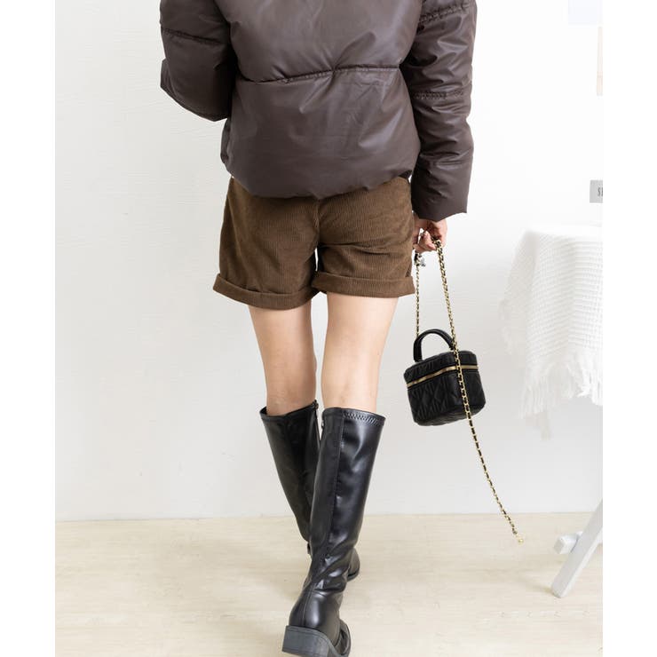 コーデュロイショートパンツ ハイウエスト | SUNSHINE CLOSET | 詳細画像15 