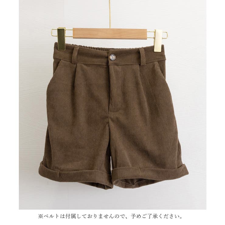 コーデュロイショートパンツ ハイウエスト | SUNSHINE CLOSET | 詳細画像16 