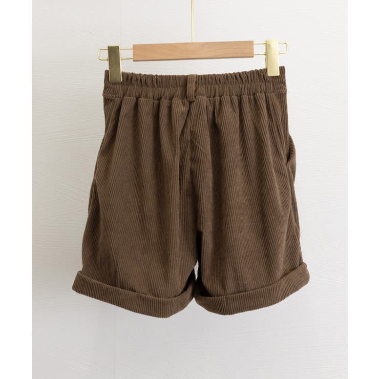 コーデュロイショートパンツ ハイウエスト | SUNSHINE CLOSET | 詳細画像17 