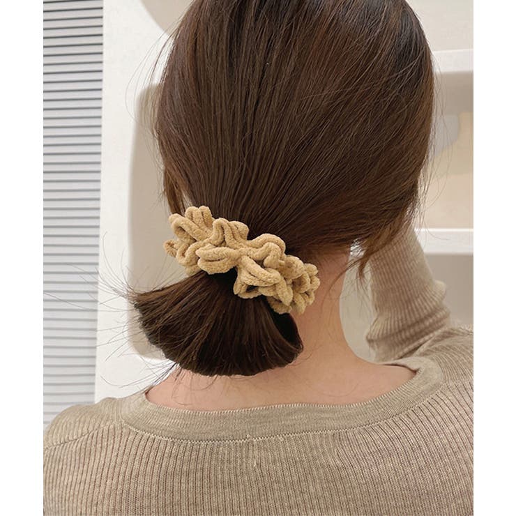 高弾力毛糸シュシュ ヘアゴム ヘアアクセサリー | SUNSHINE CLOSET | 詳細画像1 