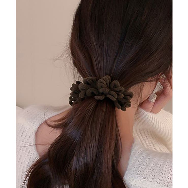 高弾力毛糸シュシュ ヘアゴム ヘアアクセサリー | SUNSHINE CLOSET | 詳細画像12 