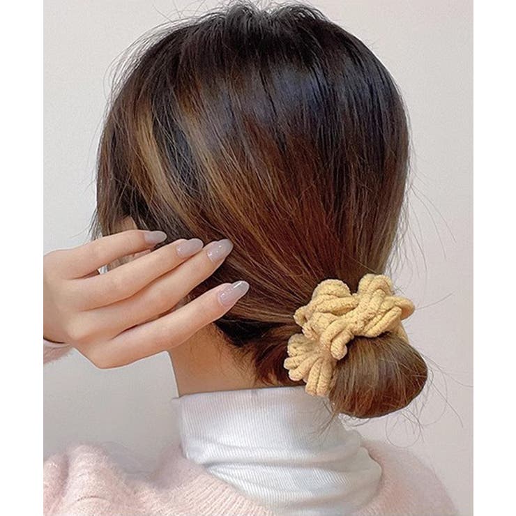 高弾力毛糸シュシュ ヘアゴム ヘアアクセサリー | SUNSHINE CLOSET | 詳細画像8 