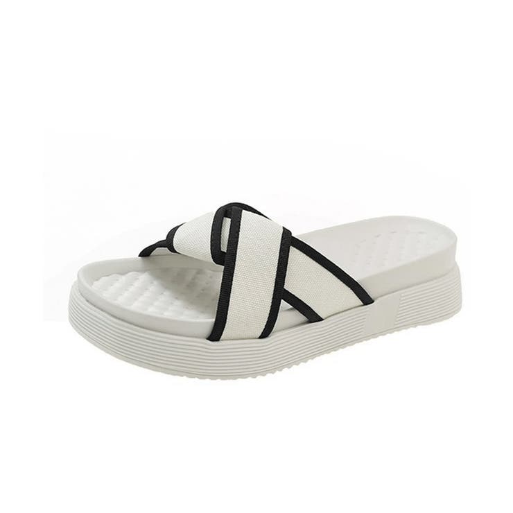 厚底サンダル ねじり配色クロスサンダル夏 | SUNSHINE CLOSET | 詳細画像18 