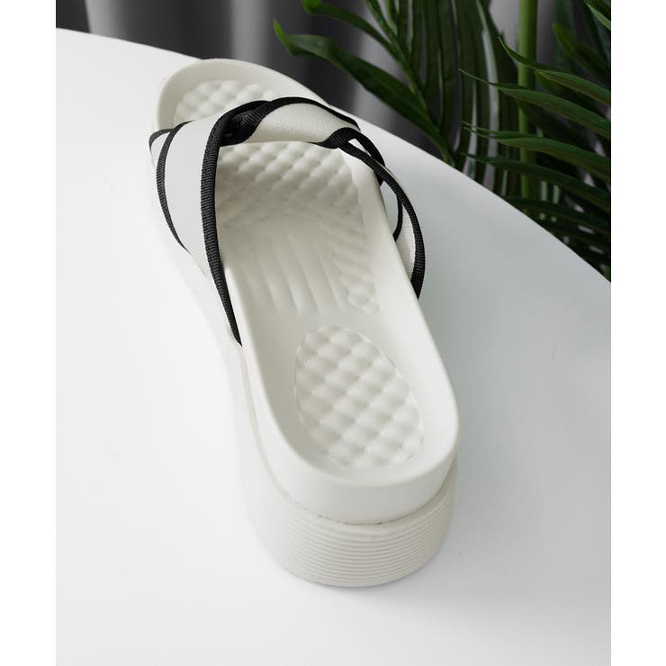 厚底サンダル ねじり配色クロスサンダル夏 | SUNSHINE CLOSET | 詳細画像20 