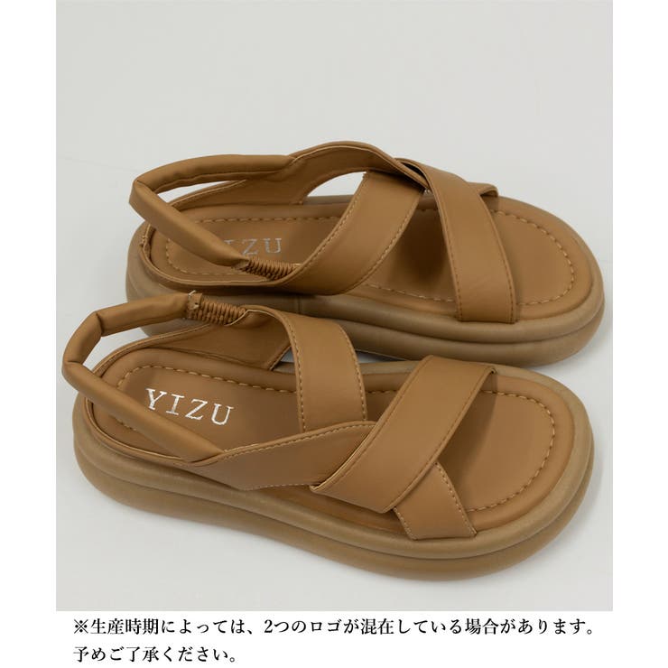 厚底クロスサンダル コンフォートサンダル | SUNSHINE CLOSET | 詳細画像21 