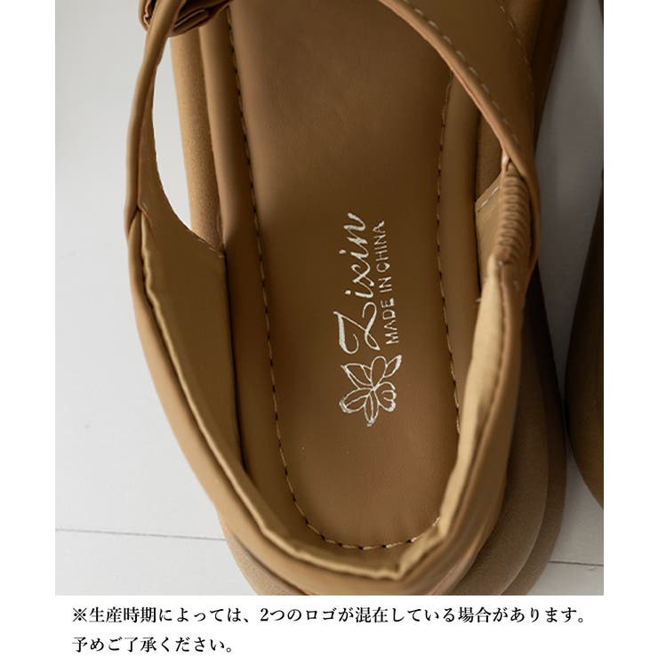 厚底クロスサンダル コンフォートサンダル | SUNSHINE CLOSET | 詳細画像22 