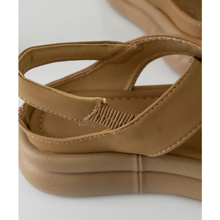 厚底クロスサンダル コンフォートサンダル | SUNSHINE CLOSET | 詳細画像25 