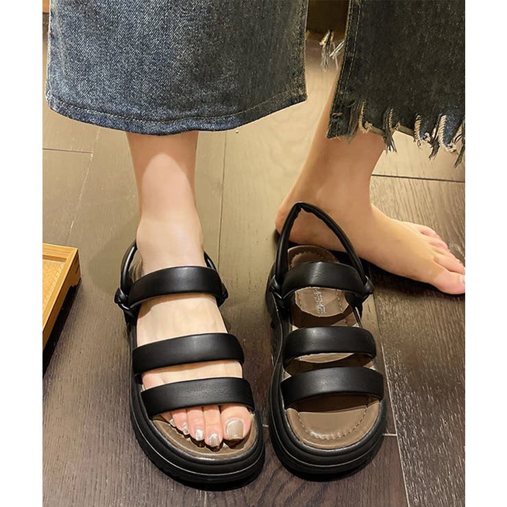 ストラップサンダル 韓国風 厚底サンダル | SUNSHINE CLOSET | 詳細画像4 