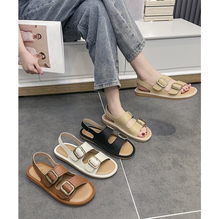 ダブルベルト サンダル バックルサンダル | SUNSHINE CLOSET | 詳細画像11 