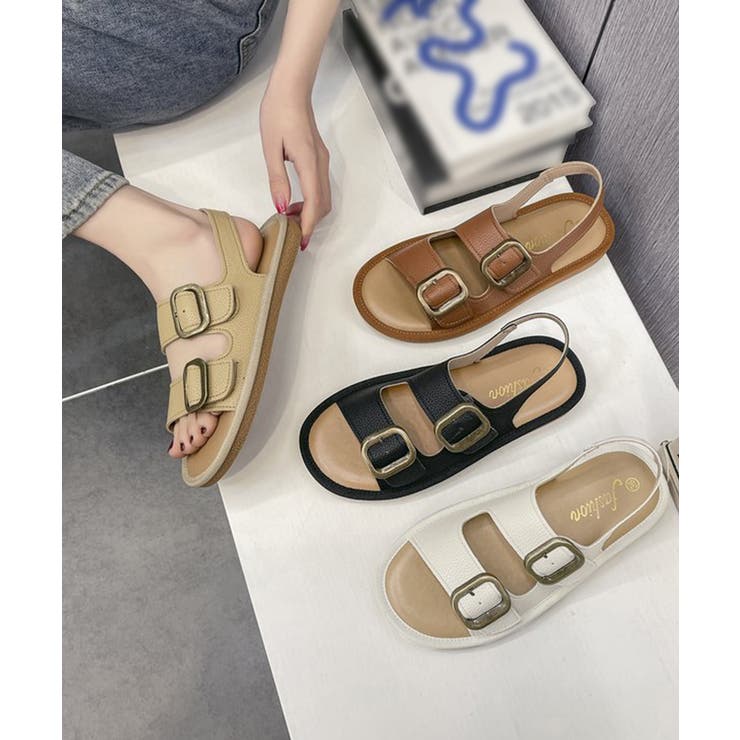 ダブルベルト サンダル バックルサンダル | SUNSHINE CLOSET | 詳細画像12 