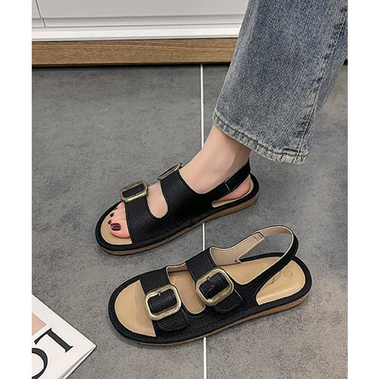 ダブルベルト サンダル バックルサンダル | SUNSHINE CLOSET | 詳細画像2 