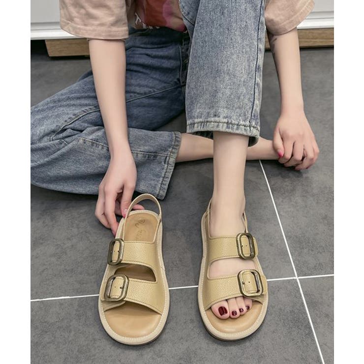 ダブルベルト サンダル バックルサンダル | SUNSHINE CLOSET | 詳細画像3 