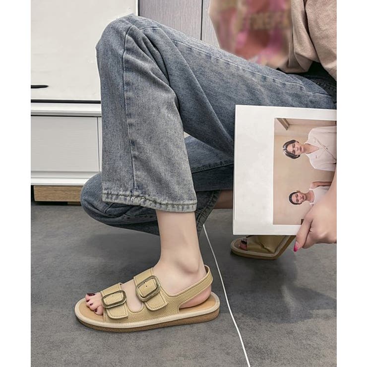 ダブルベルト サンダル バックルサンダル | SUNSHINE CLOSET | 詳細画像4 