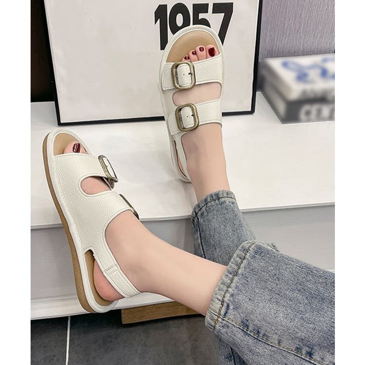 ダブルベルト サンダル バックルサンダル | SUNSHINE CLOSET | 詳細画像6 