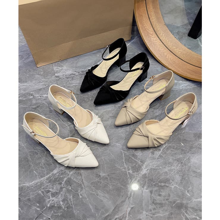 ツイストパンプス アンクルストラップ美脚 | SUNSHINE CLOSET | 詳細画像13 