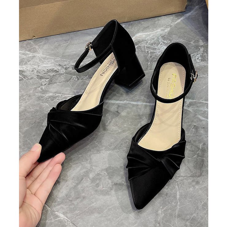 ツイストパンプス アンクルストラップ美脚 | SUNSHINE CLOSET | 詳細画像16 