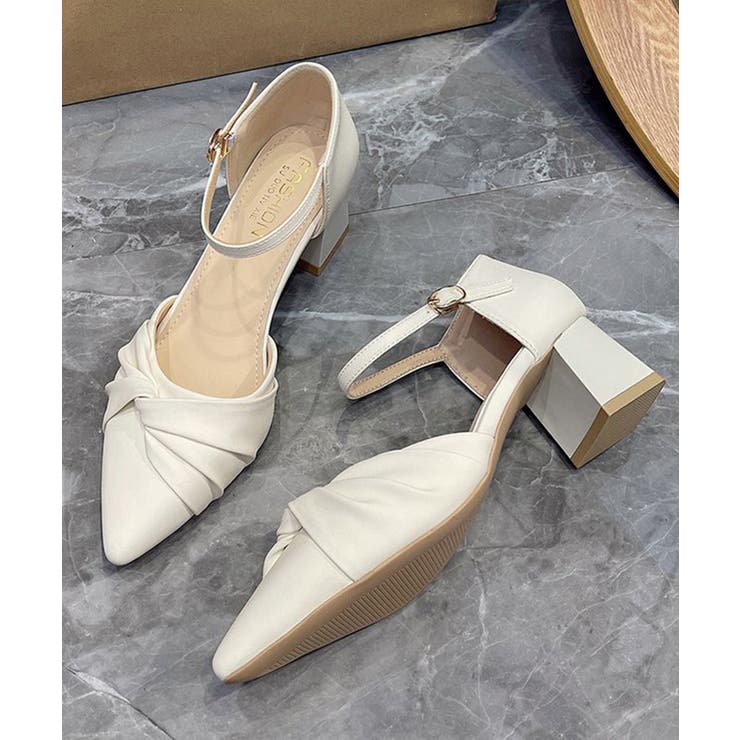 ツイストパンプス アンクルストラップ美脚 | SUNSHINE CLOSET | 詳細画像17 