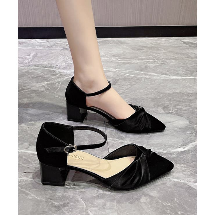 ツイストパンプス アンクルストラップ美脚 | SUNSHINE CLOSET | 詳細画像3 