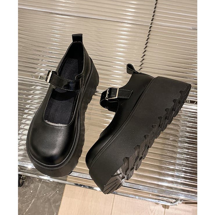 厚底ローファー レディース韓国風 美脚靴 | SUNSHINE CLOSET | 詳細画像21 