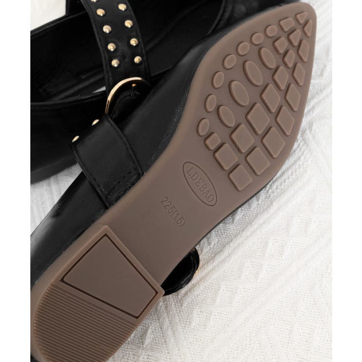 スタッズ付きメアリージェーンパンプス浅口 | SUNSHINE CLOSET | 詳細画像20 