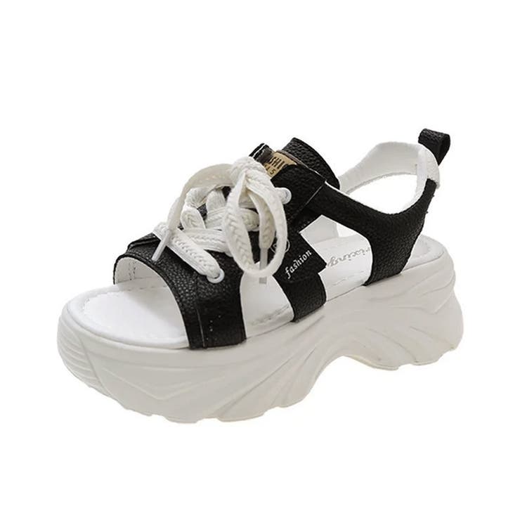 レースアップスニーカーサンダル厚底靴美脚 | SUNSHINE CLOSET | 詳細画像21 