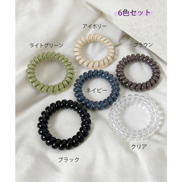 跡がつかない ヘアゴムお得セット まとめ髪 | SUNSHINE CLOSET | 詳細画像2 