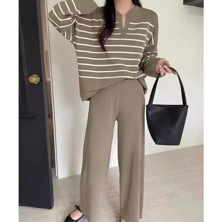 ニットセットアップ トップスパンツセット | SUNSHINE CLOSET | 詳細画像12 