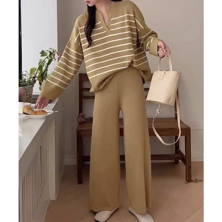 ニットセットアップ トップスパンツセット | SUNSHINE CLOSET | 詳細画像14 
