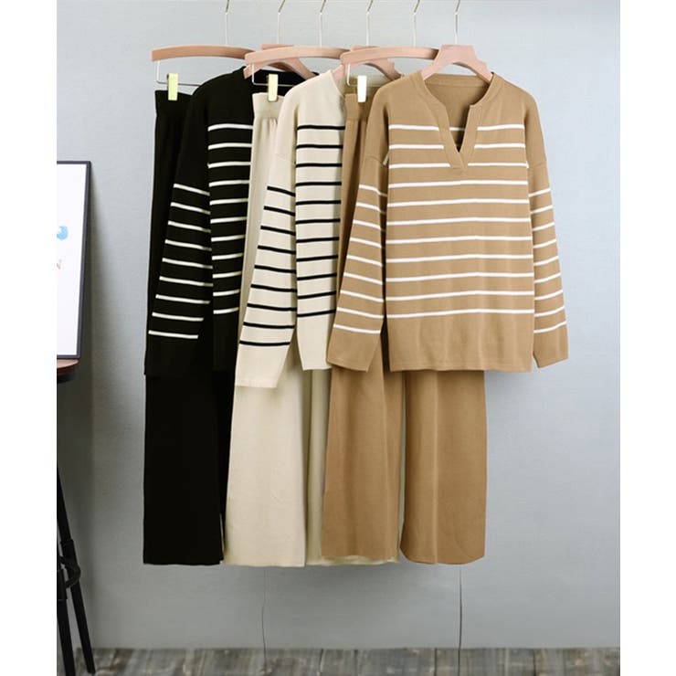 ニットセットアップ トップスパンツセット | SUNSHINE CLOSET | 詳細画像16 