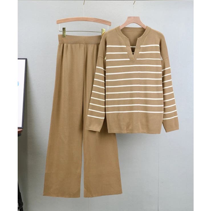 ニットセットアップ トップスパンツセット | SUNSHINE CLOSET | 詳細画像17 